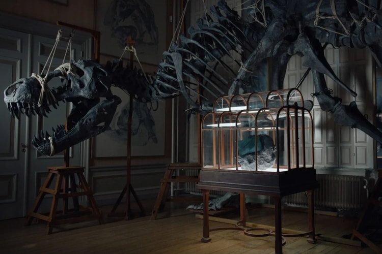 Enfin Levé's T-Rex Leather Handbag Fuses Fossils and Tech