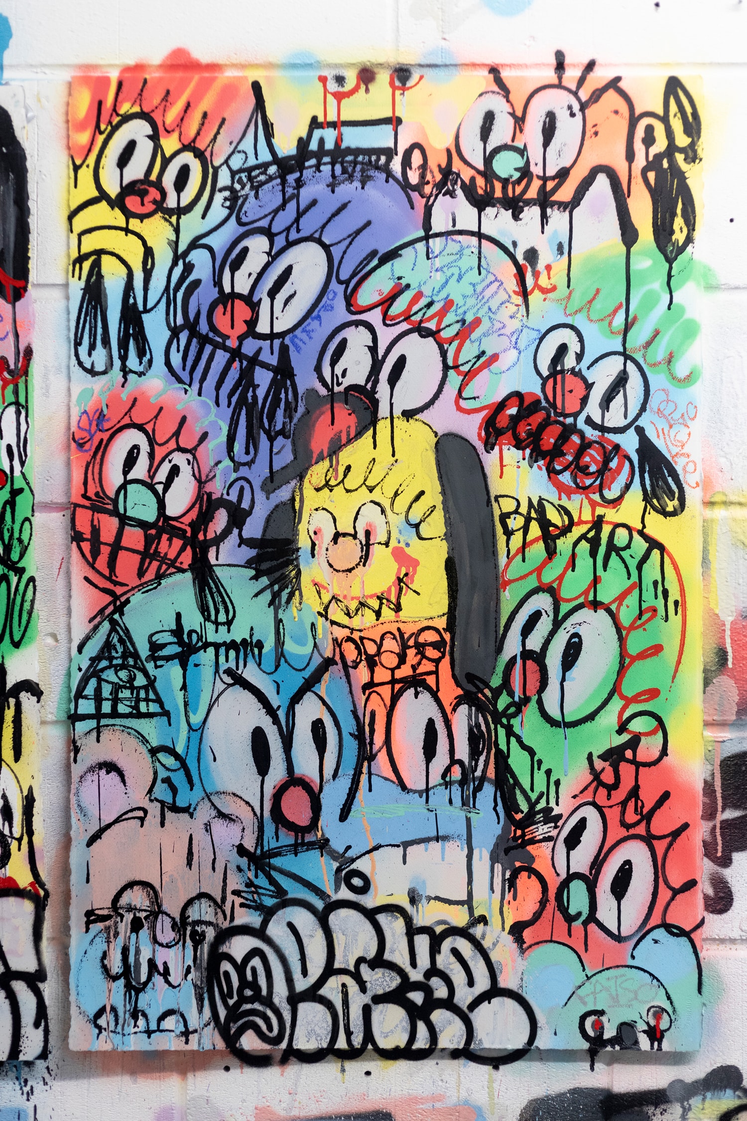 opake, slawn, hypebeast magazine, graffiti, artwork 