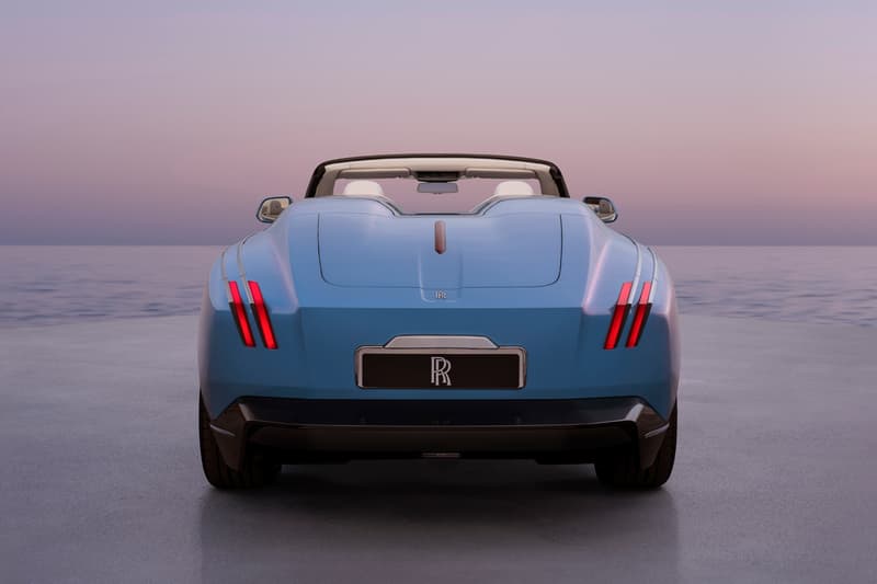 Rolls-Royce Project Nightingale Coachbuild Collection Drop Top Phantom Spectre Blue Yacht Style RR
