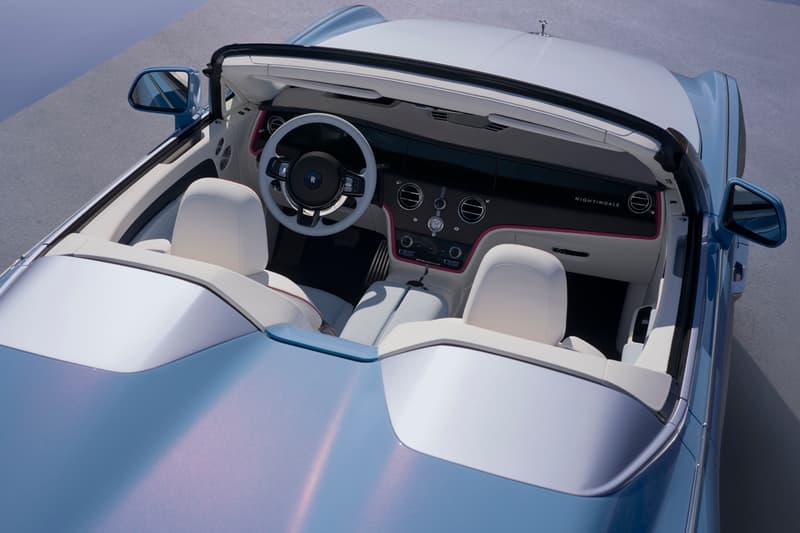 Rolls-Royce Project Nightingale Coachbuild Collection Drop Top Phantom Spectre Blue Yacht Style RR