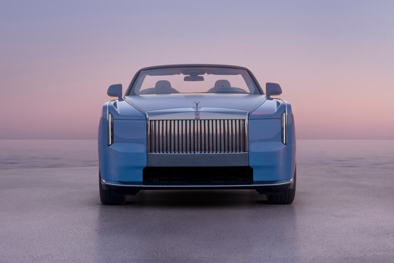 Rolls-Royce Project Nightingale Coachbuild Collection Drop Top Phantom Spectre Blue Yacht Style RR