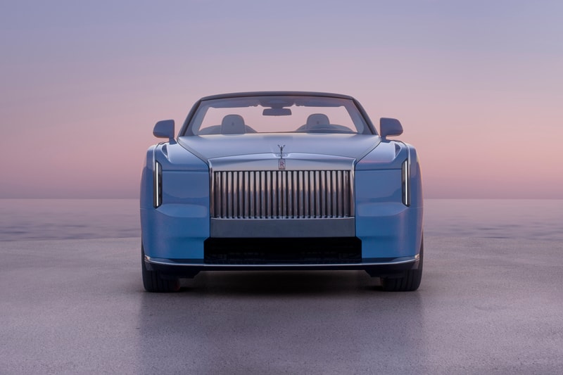 Rolls-Royce Project Nightingale Coachbuild Collection Drop Top Phantom Spectre Blue Yacht Style RR