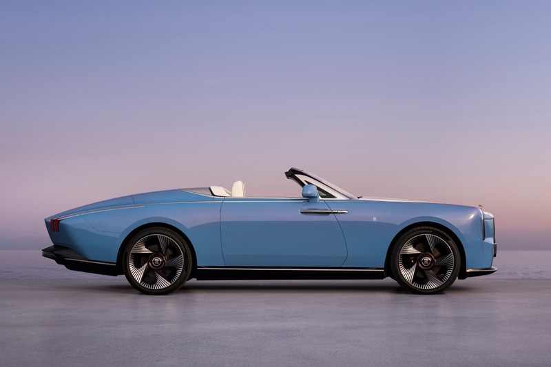 Rolls-Royce Project Nightingale Coachbuild Collection Drop Top Phantom Spectre Blue Yacht Style RR