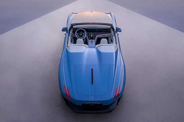 Rolls-Royce Project Nightingale Coachbuild Collection Drop Top Phantom Spectre Blue Yacht Style RR