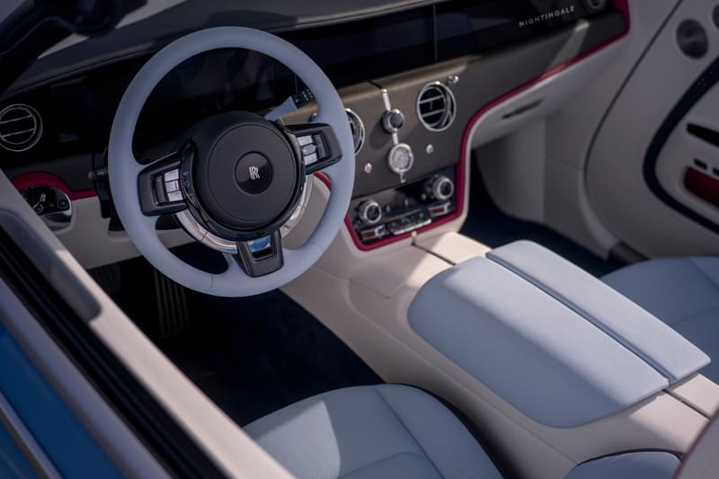 Rolls-Royce Project Nightingale Coachbuild Collection Drop Top Phantom Spectre Blue Yacht Style RR