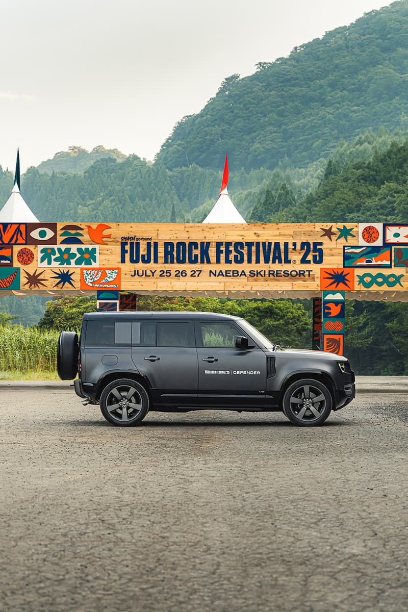 Defender Renews Partnership Fuji Rock Festival