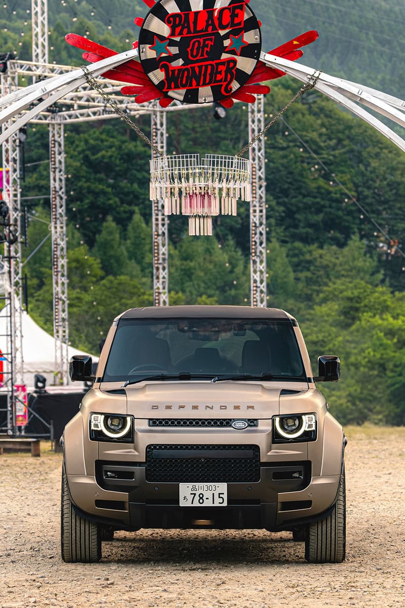 Defender Renews Partnership Fuji Rock Festival