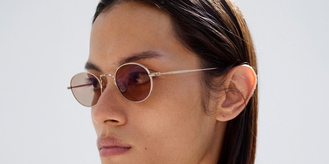 AURALEEのSS26サングラス紹介イメージ（アクセで温度差）