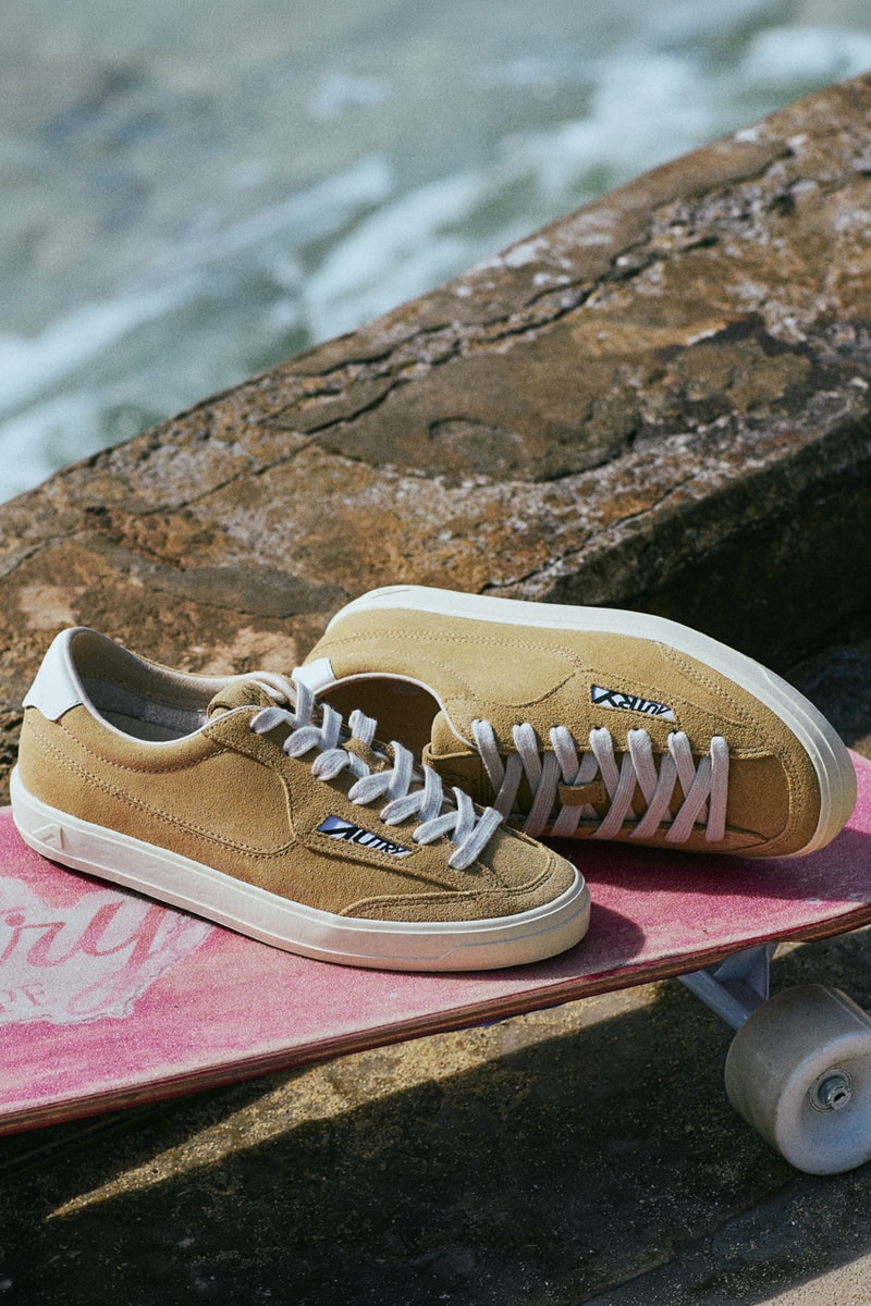autry windscape longboarding hawaii sneakers coastal suede leather canvas metallic gum sole lightweight surf footwear style streamlined 