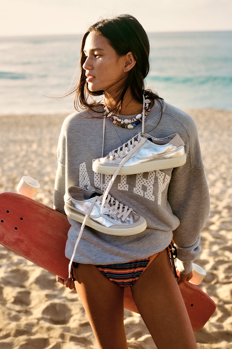 autry windscape longboarding hawaii sneakers coastal suede leather canvas metallic gum sole lightweight surf footwear style streamlined 
