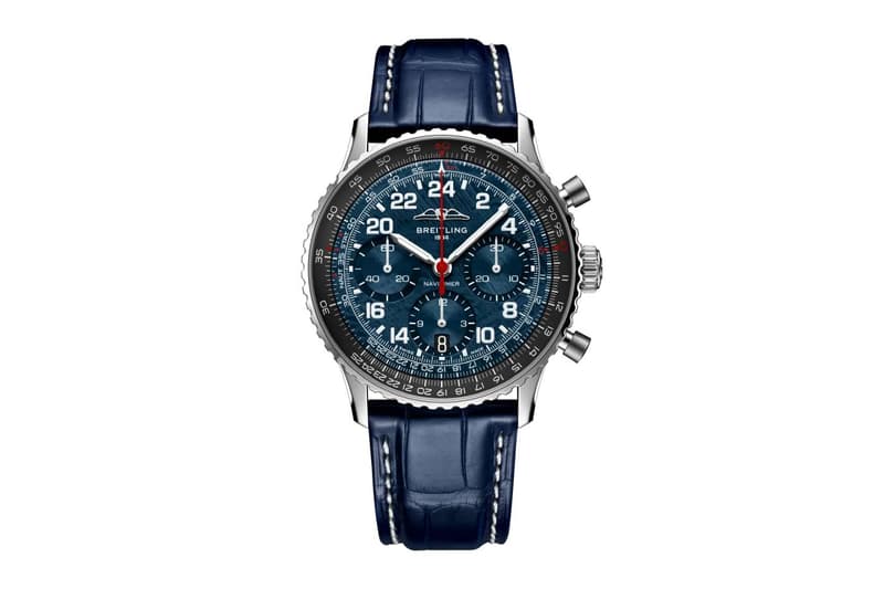 Breitling Navitimer B02 Chronograph 41 Cosmonaute Artemis II with blue meteorite dial and 24-hour display