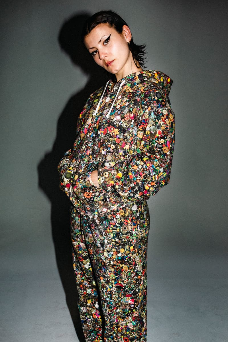 Mike Kelley x Supreme Spring 2026 Collaboration release info  S/S Shirt, Thermal, Ringer Tee, Hooded Sweatshirt, Sweatpant, two T-Shirts, Camp Cap, Vans® Era and Half Cab, Faribault Mills® Throw Blanket and Skateboard