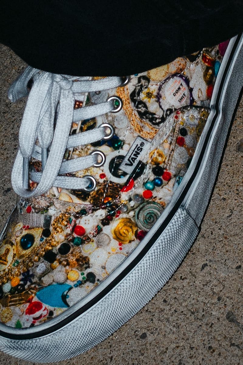 Mike Kelley x Supreme Spring 2026 Collaboration release info  S/S Shirt, Thermal, Ringer Tee, Hooded Sweatshirt, Sweatpant, two T-Shirts, Camp Cap, Vans® Era and Half Cab, Faribault Mills® Throw Blanket and Skateboard