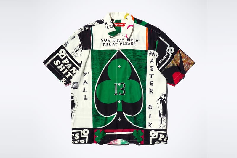 Mike Kelley x Supreme Spring 2026 Collaboration release info  S/S Shirt, Thermal, Ringer Tee, Hooded Sweatshirt, Sweatpant, two T-Shirts, Camp Cap, Vans® Era and Half Cab, Faribault Mills® Throw Blanket and Skateboard