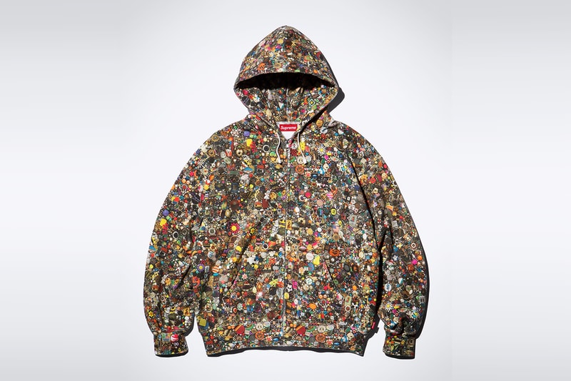 Mike Kelley x Supreme Spring 2026 Collaboration release info  S/S Shirt, Thermal, Ringer Tee, Hooded Sweatshirt, Sweatpant, two T-Shirts, Camp Cap, Vans® Era and Half Cab, Faribault Mills® Throw Blanket and Skateboard