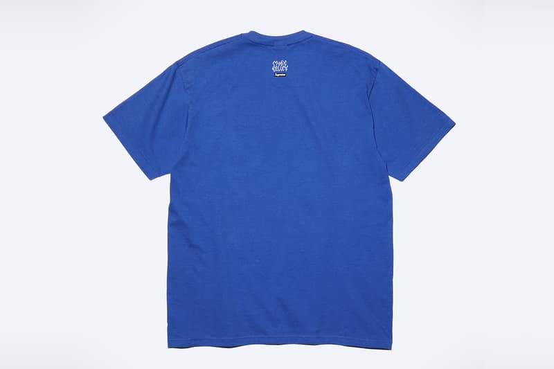 Mike Kelley x Supreme Spring 2026 Collaboration release info  S/S Shirt, Thermal, Ringer Tee, Hooded Sweatshirt, Sweatpant, two T-Shirts, Camp Cap, Vans® Era and Half Cab, Faribault Mills® Throw Blanket and Skateboard