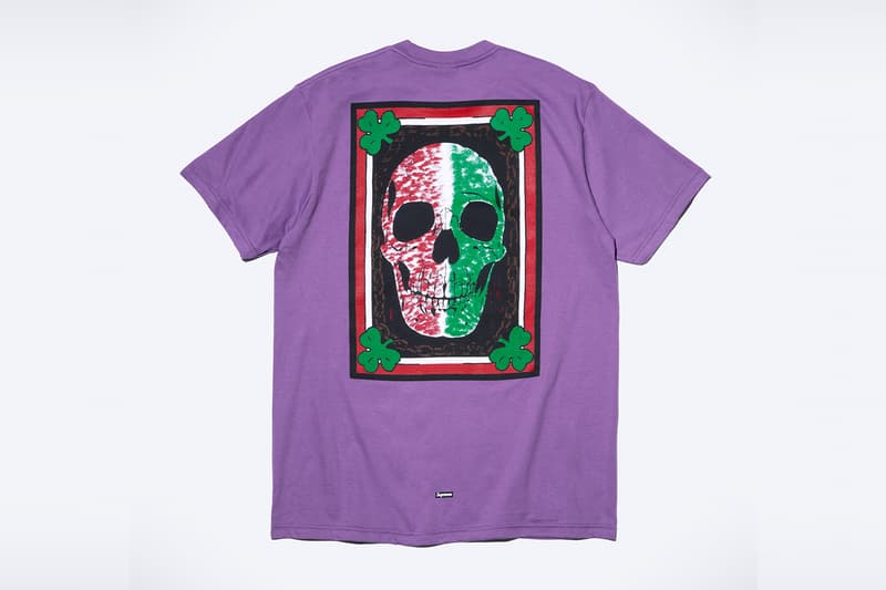 Mike Kelley x Supreme Spring 2026 Collaboration release info  S/S Shirt, Thermal, Ringer Tee, Hooded Sweatshirt, Sweatpant, two T-Shirts, Camp Cap, Vans® Era and Half Cab, Faribault Mills® Throw Blanket and Skateboard