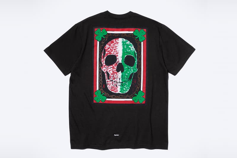 Mike Kelley x Supreme Spring 2026 Collaboration release info  S/S Shirt, Thermal, Ringer Tee, Hooded Sweatshirt, Sweatpant, two T-Shirts, Camp Cap, Vans® Era and Half Cab, Faribault Mills® Throw Blanket and Skateboard