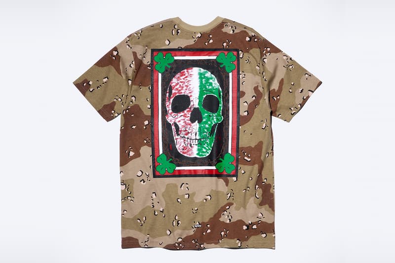 Mike Kelley x Supreme Spring 2026 Collaboration release info  S/S Shirt, Thermal, Ringer Tee, Hooded Sweatshirt, Sweatpant, two T-Shirts, Camp Cap, Vans® Era and Half Cab, Faribault Mills® Throw Blanket and Skateboard