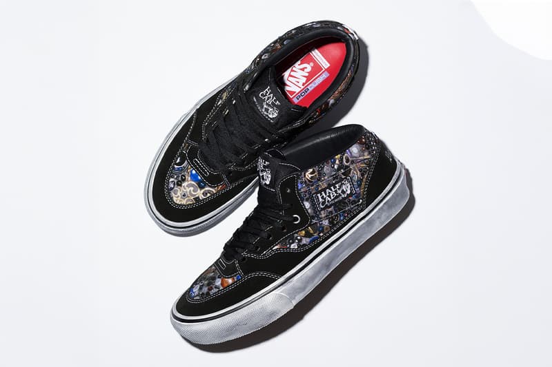 Mike Kelley x Supreme Spring 2026 Collaboration release info  S/S Shirt, Thermal, Ringer Tee, Hooded Sweatshirt, Sweatpant, two T-Shirts, Camp Cap, Vans® Era and Half Cab, Faribault Mills® Throw Blanket and Skateboard