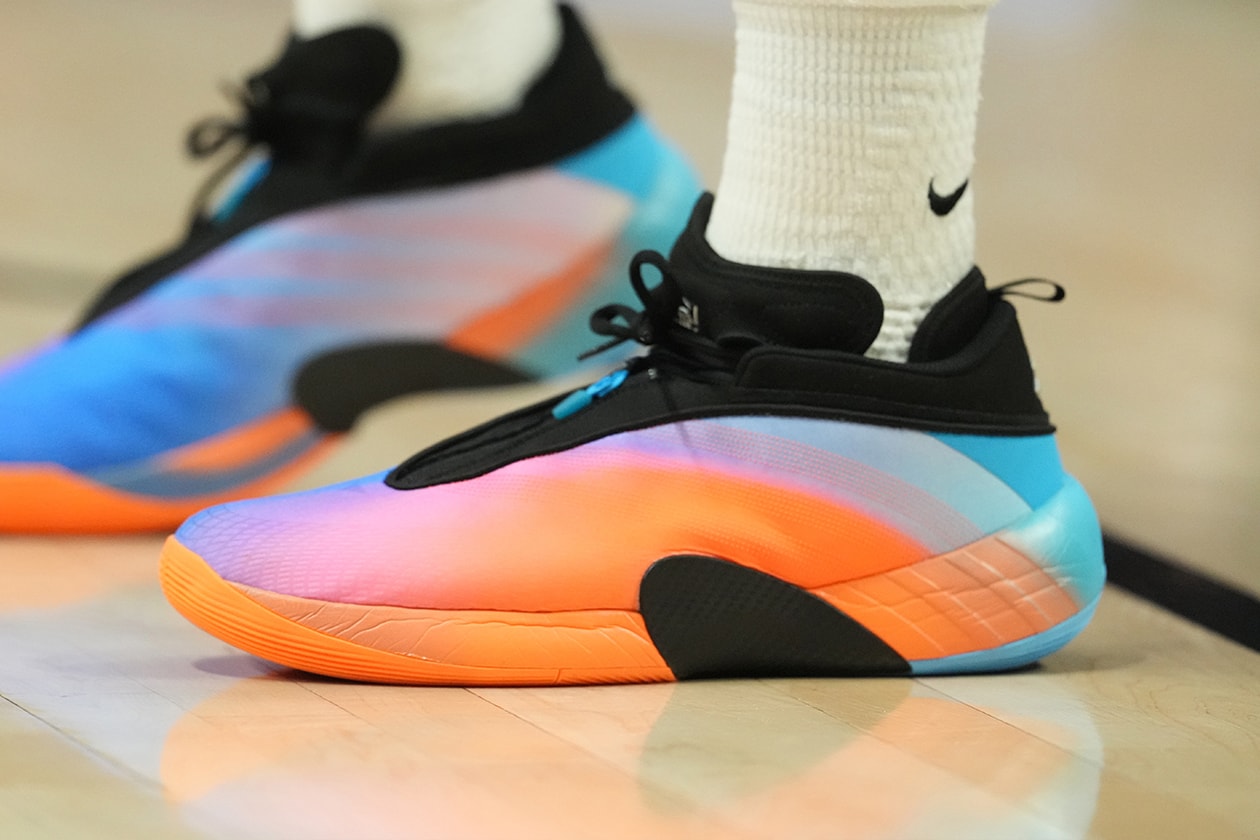 NBA and WNBA Signature Shoe List 2026 Aaron Gordon 361 AG 6 A’ja Wilson Nike A’Two Andrew Wiggins Peak AW4 Angel Reese Reebok Angel Reese 1 Anthony Edwards adidas Anthony Edwards 2 Austin Reaves Rigorer AR3 Breanna Stewart PUMA Stewie 5 Damian Lillard adidas Dame X De’Aaron Fox Under Armour Curry Fox 2 Devin Booker Nike BOOK 2 Donovan Mitchell adidas D.O.N. Issue #7 Giannis Antetokounmpo Nike Zoom Freak 8 Ja Morant Nike Ja 3 Jacy Sheldon Holo JS:01 James Harden adidas Harden Vol. 10 Jaylen Brown 741 Performance Rover Jayson Tatum Jordan Tatum 4 Jimmy Butler Li-Ning JB4 Joel Embiid Skechers SKX JE1 JuJu Watkins Nike LeBron NXXT Gen by JuJu Kawhi Leonard New Balance KAWHI V Kevin Durant Nike KD19 Klay Thompson ANTA KT 11 Kyrie Irving ANTA KAI 3 LaMelo Ball PUMA MB.05 LeBron James Nike LeBron 23 Luka Dončić Jordan Luka 5 Nikola Jokić 361 Joker 2 Sabrina Ionescu Nike Sabrina 4 Scoot Henderson PUMA Scoot Zeros III Shai Gilgeous-Alexander Converse SHAI 001 Lux Stephen Curry Under Armour Curry 13 Tyrese Haliburton PUMA Hali 1