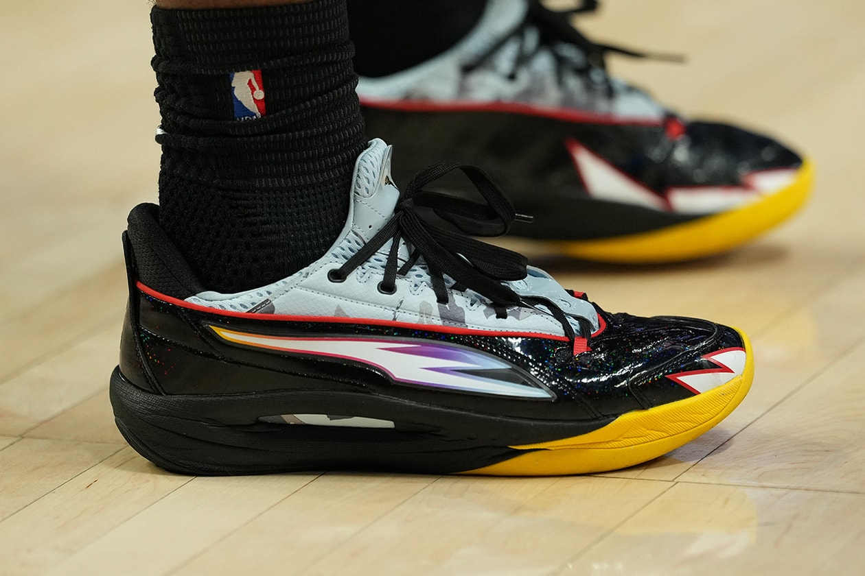 NBA and WNBA Signature Shoe List 2026 Aaron Gordon 361 AG 6 A’ja Wilson Nike A’Two Andrew Wiggins Peak AW4 Angel Reese Reebok Angel Reese 1 Anthony Edwards adidas Anthony Edwards 2 Austin Reaves Rigorer AR3 Breanna Stewart PUMA Stewie 5 Damian Lillard adidas Dame X De’Aaron Fox Under Armour Curry Fox 2 Devin Booker Nike BOOK 2 Donovan Mitchell adidas D.O.N. Issue #7 Giannis Antetokounmpo Nike Zoom Freak 8 Ja Morant Nike Ja 3 Jacy Sheldon Holo JS:01 James Harden adidas Harden Vol. 10 Jaylen Brown 741 Performance Rover Jayson Tatum Jordan Tatum 4 Jimmy Butler Li-Ning JB4 Joel Embiid Skechers SKX JE1 JuJu Watkins Nike LeBron NXXT Gen by JuJu Kawhi Leonard New Balance KAWHI V Kevin Durant Nike KD19 Klay Thompson ANTA KT 11 Kyrie Irving ANTA KAI 3 LaMelo Ball PUMA MB.05 LeBron James Nike LeBron 23 Luka Dončić Jordan Luka 5 Nikola Jokić 361 Joker 2 Sabrina Ionescu Nike Sabrina 4 Scoot Henderson PUMA Scoot Zeros III Shai Gilgeous-Alexander Converse SHAI 001 Lux Stephen Curry Under Armour Curry 13 Tyrese Haliburton PUMA Hali 1