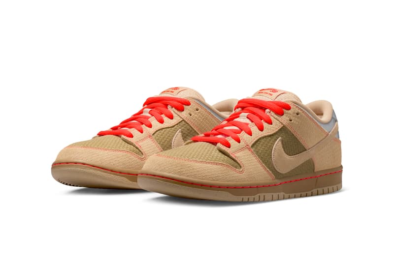 Nike Serves up the SB Dunk Low in a Flavorful "Som Tum’"Colorway Canvas/Parachute Beige IB6206-701