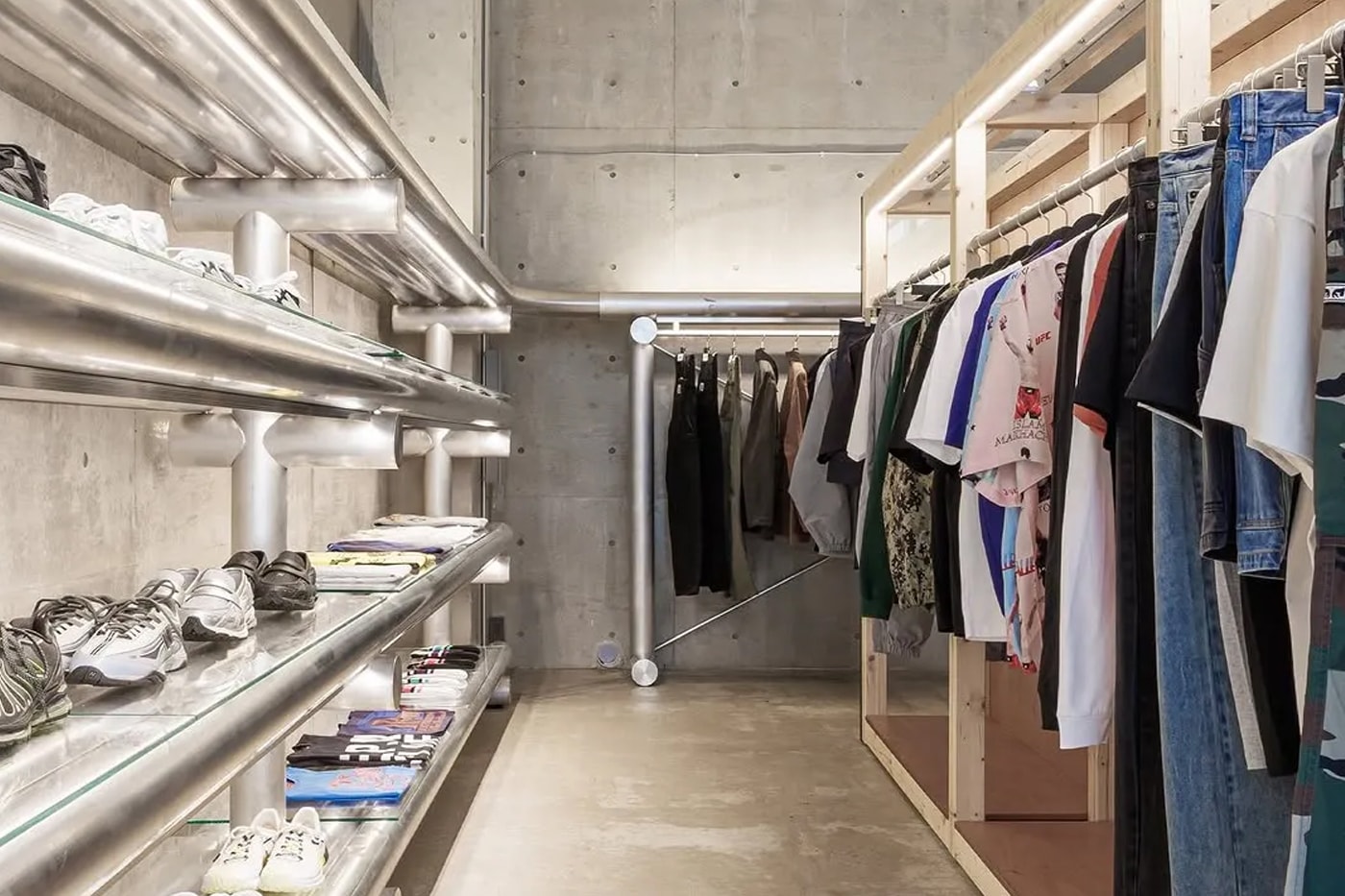 Look Inside WORKSOUT Tokyo Aoyama Flagship Store japan south korea seoul