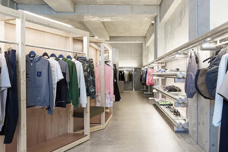 Look Inside WORKSOUT Tokyo Aoyama Flagship Store japan south korea seoul