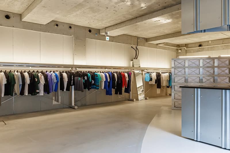 Look Inside WORKSOUT Tokyo Aoyama Flagship Store japan south korea seoul