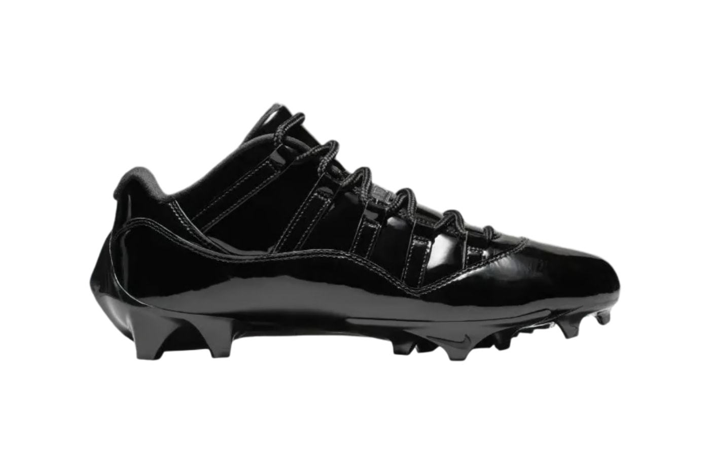 Air Jordan 11 Low TD Cleat Black Patent IQ8113-001 Release Info