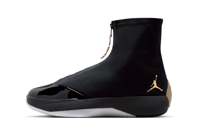 Jordan Brand Unveils the Air Jordan 4028 Black/Metallic Gold-Pearl White IR2085-001