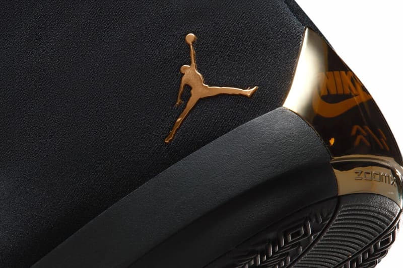 Jordan Brand Unveils the Air Jordan 4028 Black/Metallic Gold-Pearl White IR2085-001