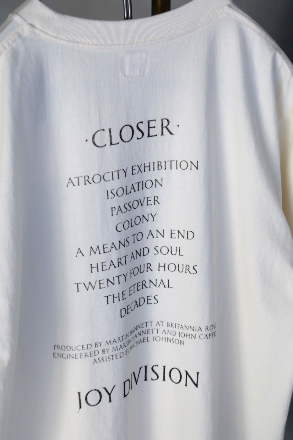 blurhmsROOTSTOCK Joy Division Collection Release Info