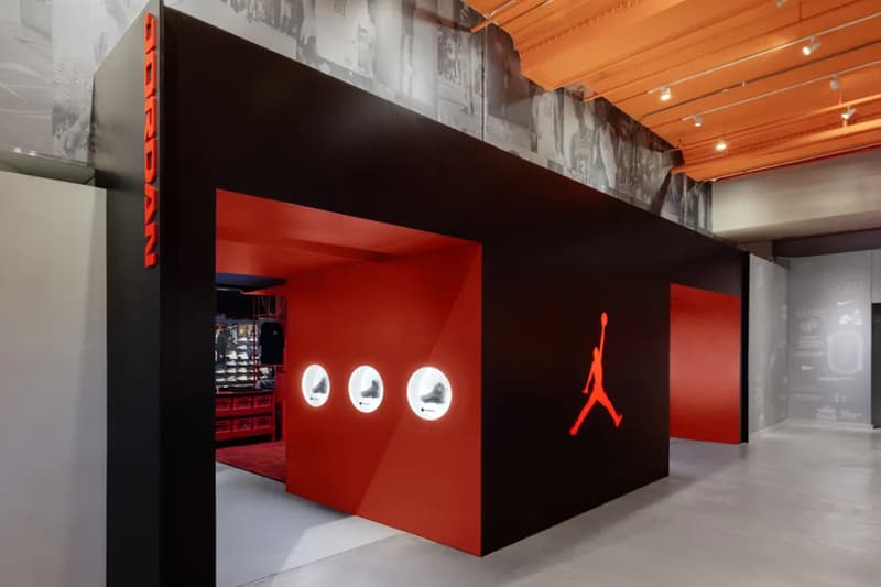 Nike and Jordan Brand Open Temporary Soho Store in NYC 611 broadway new york city 