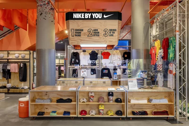 Nike and Jordan Brand Open Temporary Soho Store in NYC 611 broadway new york city 