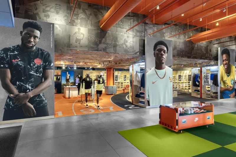 Nike and Jordan Brand Open Temporary Soho Store in NYC 611 broadway new york city 