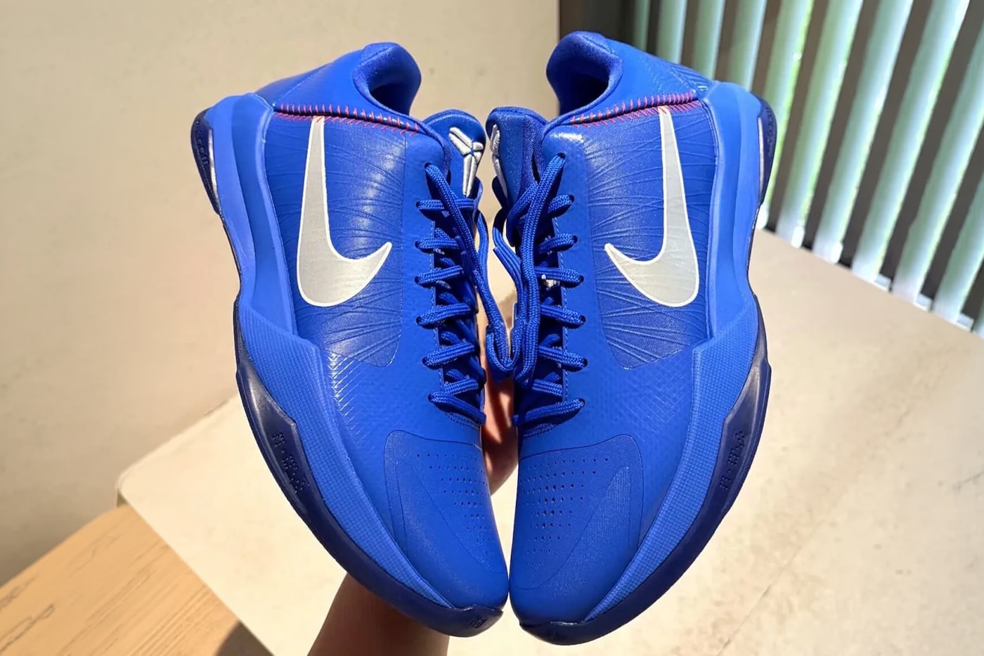 Nike Kobe 5 Protro "Dodgers" IO6256-400 Release Info Rush Blue/Wolf Grey-Comet Red september release los angeles dodgers nike kobe 5 protro