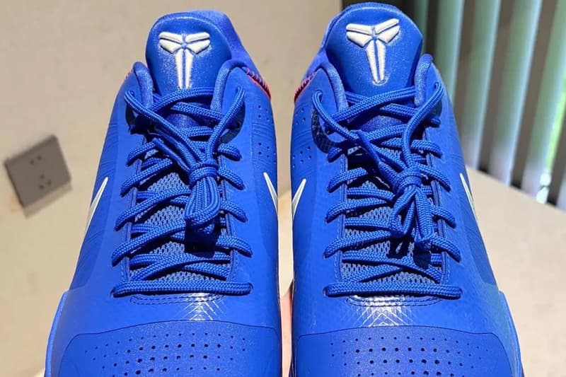 Nike Kobe 5 Protro "Dodgers" IO6256-400 Release Info Rush Blue/Wolf Grey-Comet Red september release los angeles dodgers nike kobe 5 protro