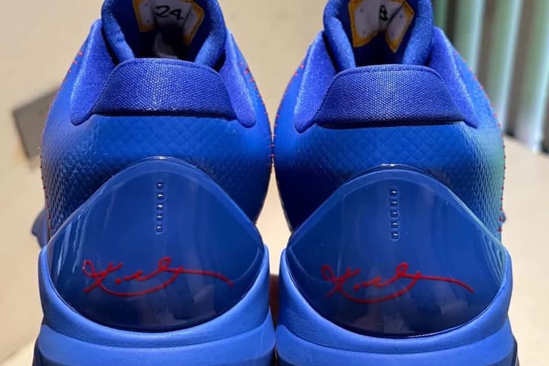 Nike Kobe 5 Protro "Dodgers" IO6256-400 Release Info Rush Blue/Wolf Grey-Comet Red september release los angeles dodgers nike kobe 5 protro