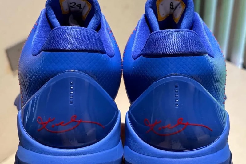 Nike Kobe 5 Protro "Dodgers" IO6256-400 Release Info Rush Blue/Wolf Grey-Comet Red september release los angeles dodgers nike kobe 5 protro