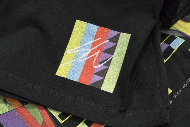 Sean Wotherspoon Tarmac Works Collaboration collection art car apparel trading card Release Info