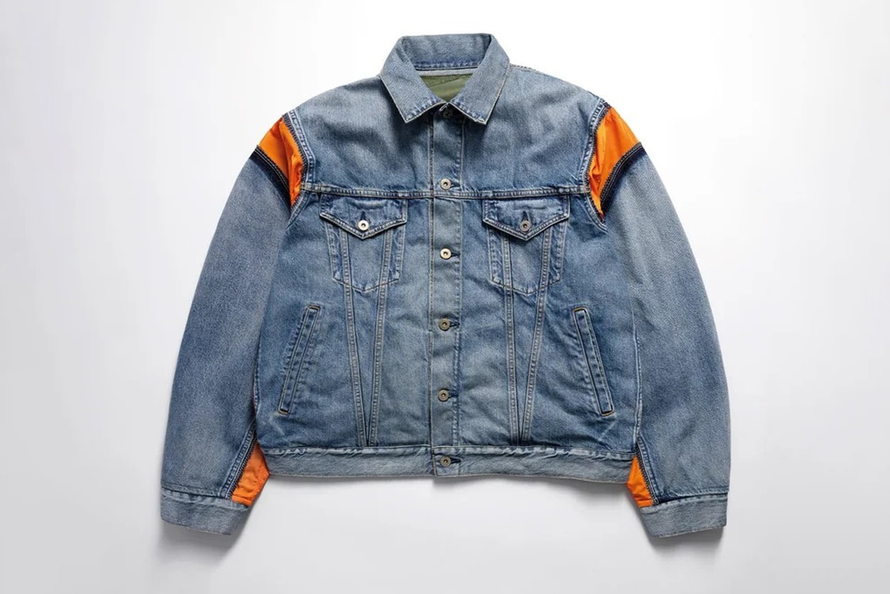 eYe Junya Watanabe MAN x Alpha Industries MA-1 Jacket Reversible Convertible Hybrid Jacket Military