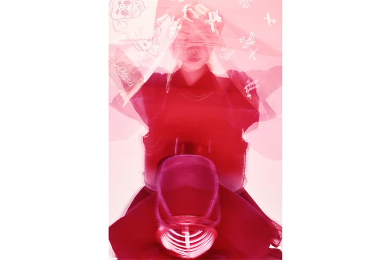 Josie Hall 'Red Patience' Have a Butchers Show London Art Artworks