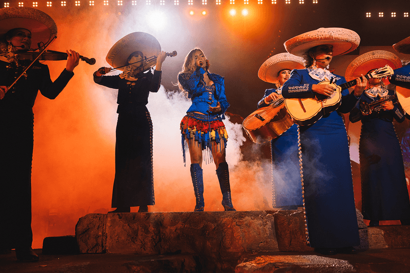 Karol G Coachella Weekend 1 latina foreva colombia headliner wisin becky g Mariah Angeliq Arturo Sandoval Greg Gonzalez Cigarettes After Sex