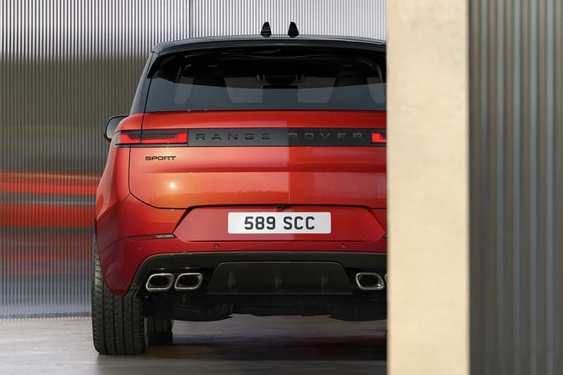Range Rover Sport Twenty Edition in Sanguinello Orange exterior finish
