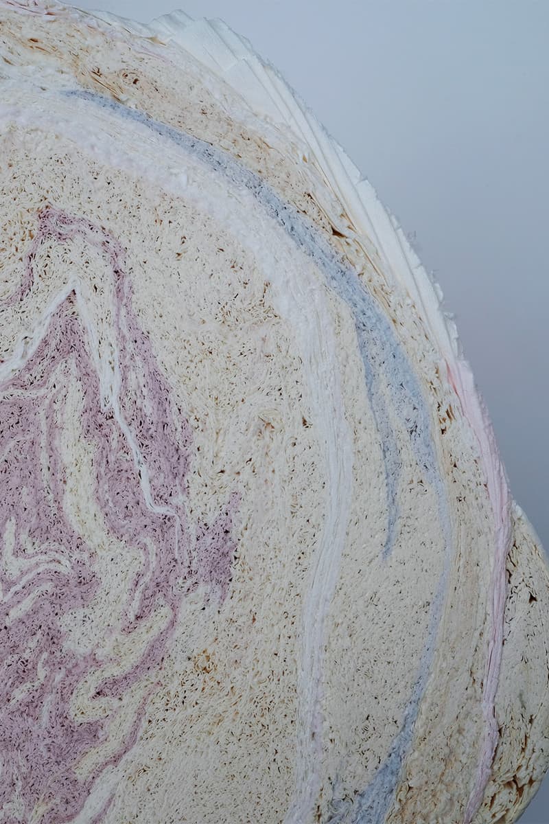 Issey Miyake The Paper Log Shell and Core milan design week Presentation Info