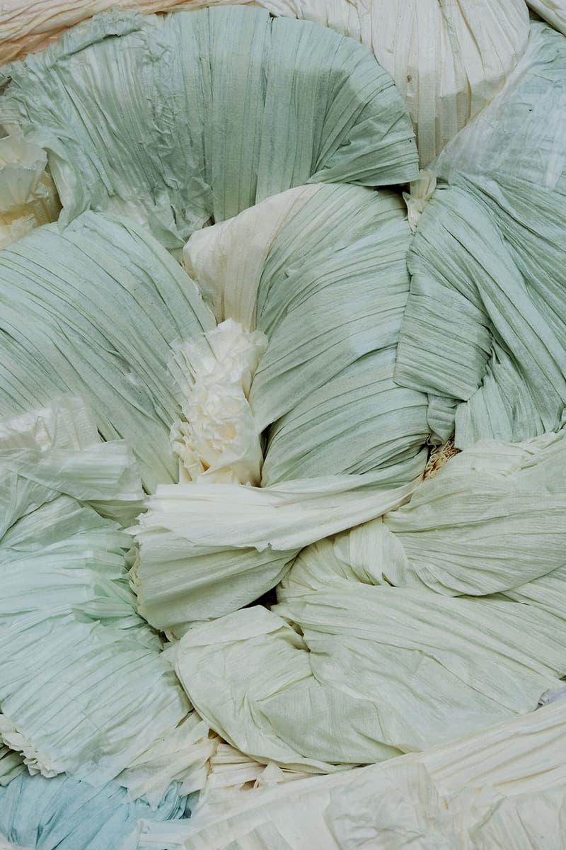 Issey Miyake The Paper Log Shell and Core milan design week Presentation Info