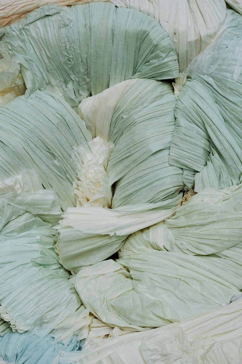 Issey Miyake The Paper Log Shell and Core milan design week Presentation Info