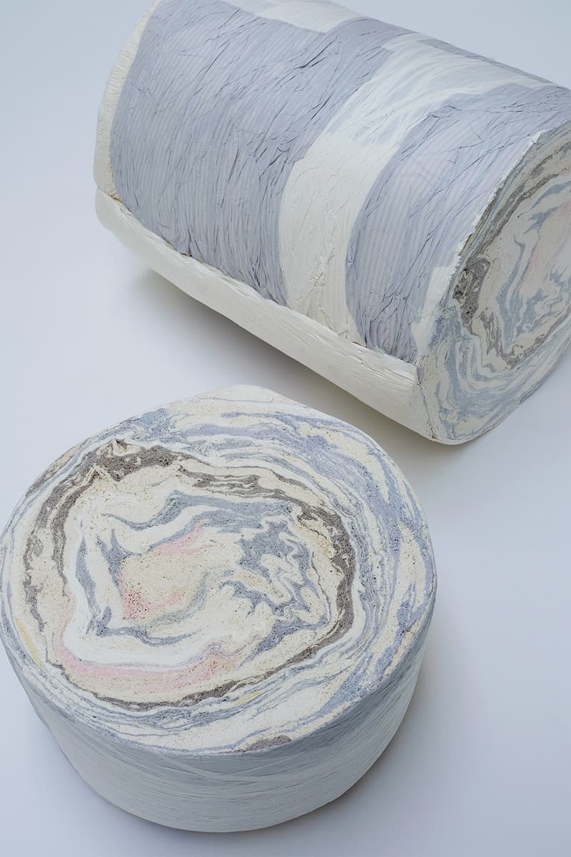 Issey Miyake The Paper Log Shell and Core milan design week Presentation Info